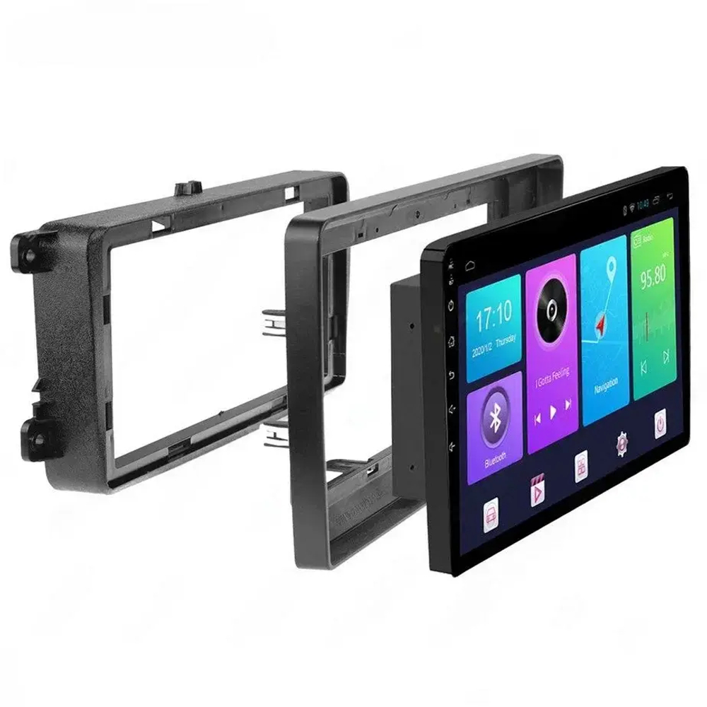 Магнитола для Volkswagen T5, T6, Tiguan, Passat, Polo, Jetta, Amarok, Golf и др., Skoda Fabia, Rapid - Carmedia SF-1075 IPS, Android 10, 8 ядер (TS18), 4G SIM-слот