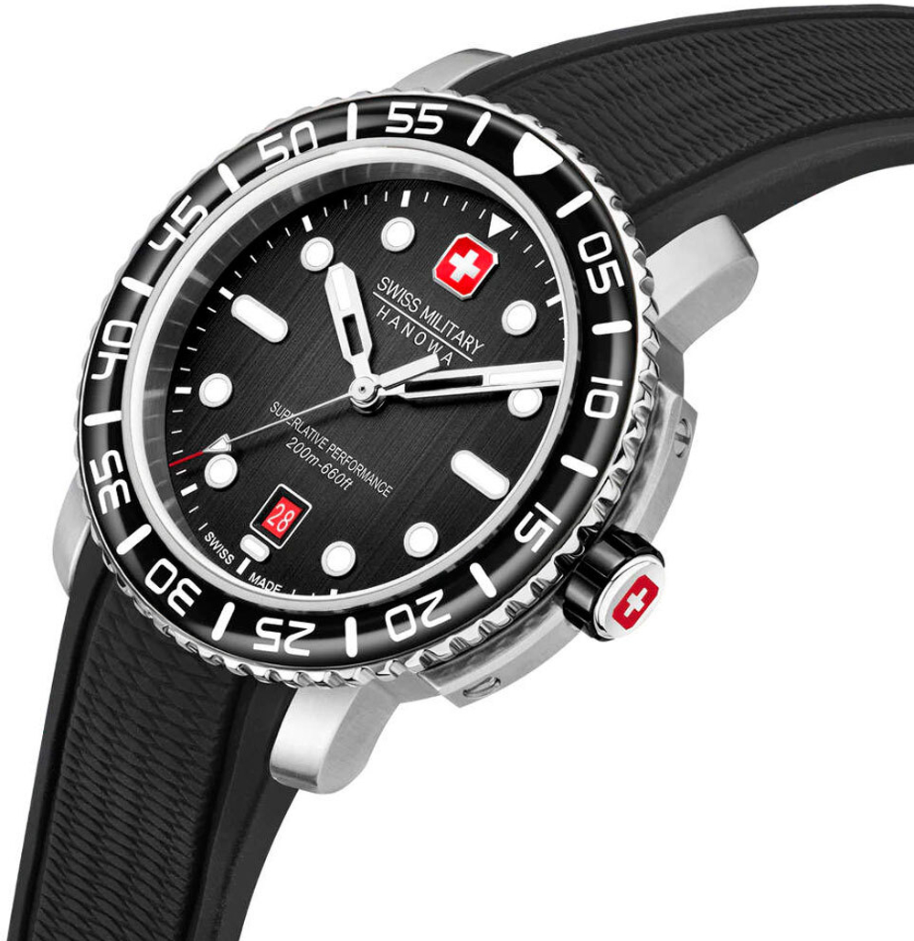 Swiss Military Hanowa Black Marlin SMWGN0001701