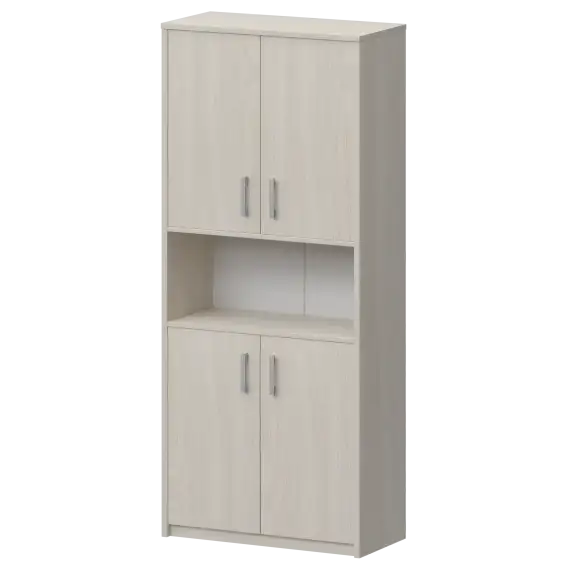 Шкаф с нишей А-312 Ясень шимо 770x370x2000 Арго