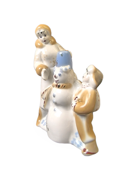 Статуэтка "Снеговик" из серии "Зимний дворик" (Полонное ЗХК)