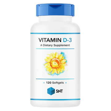 SNT Vitamin D3 2000 IU 120 softgel Витамин Д3