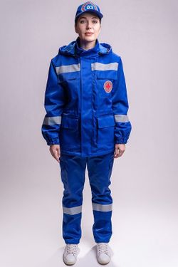 Куртка на флисе женская Скорая помощь MedicLine