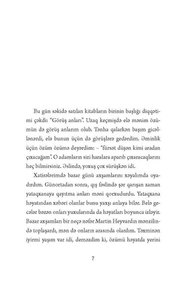 Yatmış xatirələr