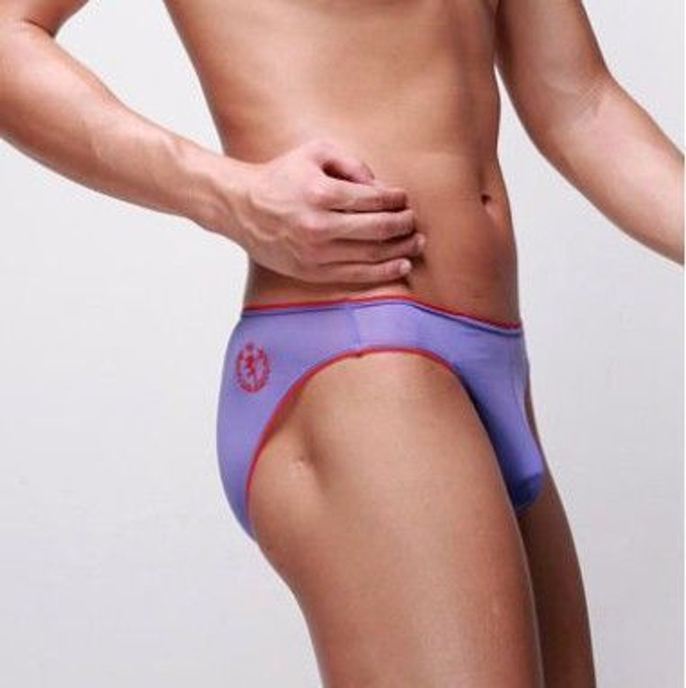Мужские трусы слипы фиолетовые Body GMW Violet Brief