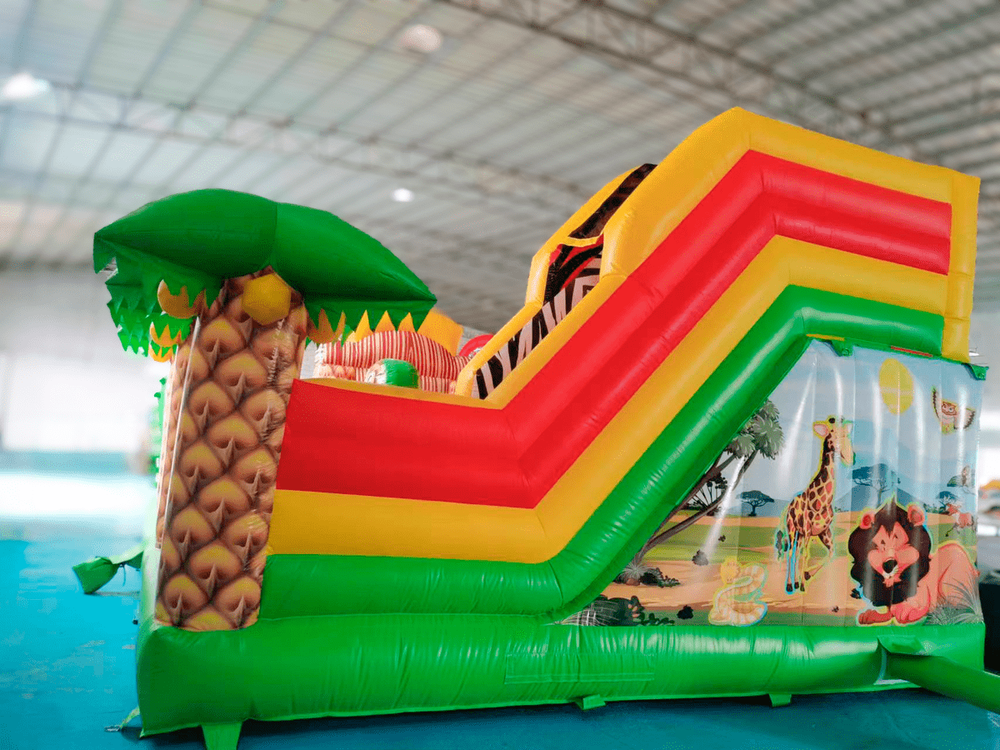 Коммерческий надувной батут «Сафари Ультра», 7*6*4 м.