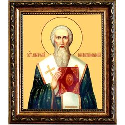 Анатолий Константинопольский Святитель. Икона На холсте.