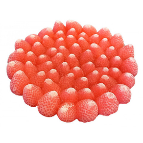 Молд силиконовый Клубника круг д.14 см