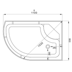 Душевая кабина AvaCan EM4511 N R LED