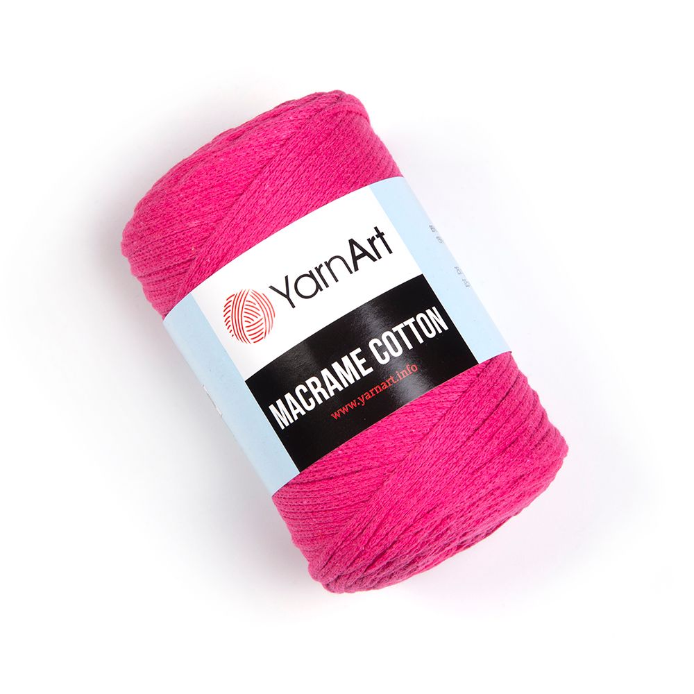 Пряжа YarnArt Macrame Cotton, Фуксия
