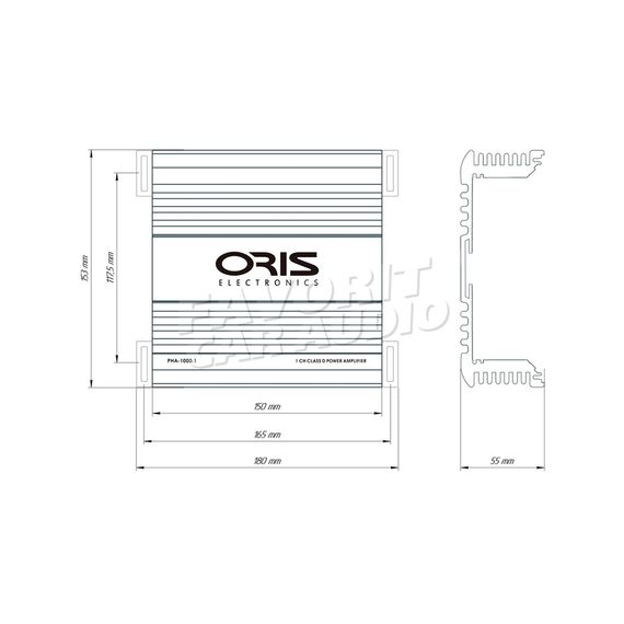 Усилитель ORIS PHA-1000.1