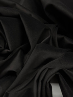 Бархат хлопковый черный
