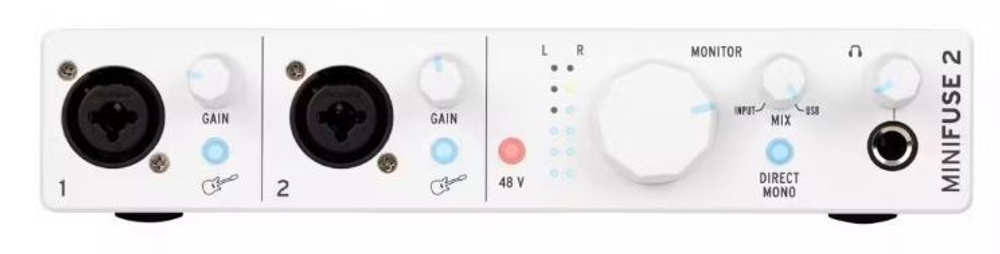 Аудиоинтерфейс  Arturia MiniFuse 2 White
