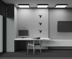 Светильник потолочный светодиодный Maytoni Zon C032CL-90W3K-SQ-B