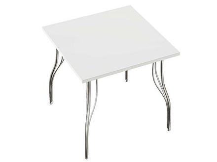 Стол обеденный квадратный TLC-1.2 (OC-12) White In 2S 742*750*750