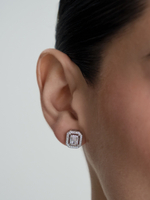 Серьги пусеты Jouets White