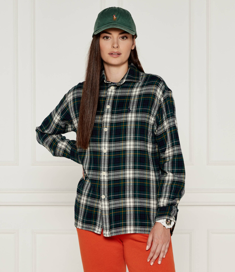 Рубашка POLO RALPH LAUREN - зеленый(211923863)