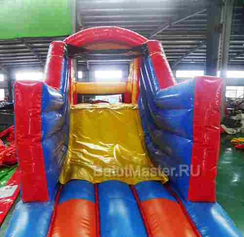 Детский надувной батут "Отличное настроение" 6*2,2*2,8 м