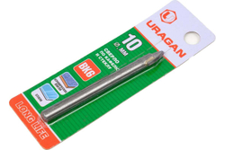 Сверло по кафелю и стеклу, с 2 реж. лезв., ц. хвост., 10 мм, URAGAN