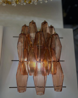 Настенные светильники из венецианского стекла