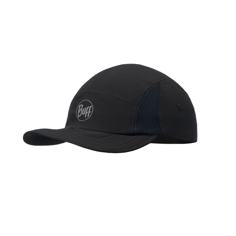 Спортивная кепка для бега Buff Solid Black Фото 1