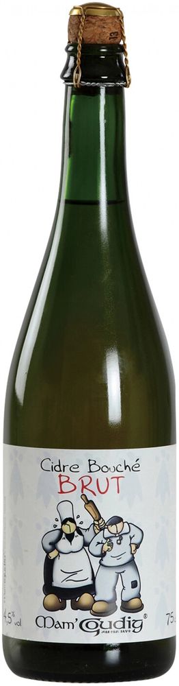 Сидр Мэм Гудиг Буше Брют / Cidre Mam&#39;Goudig Bouche Brut 0.75 - стекло