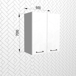 Лофт Штукатурка белая П 600