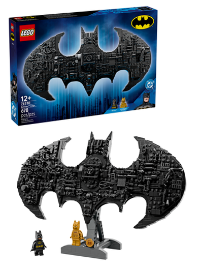 Конструктор Лего Марвел Супер Хироес Логотип Бэтмена 76330 | LEGO DC Batman LEGO | коллекционная модель 678 детали 12+