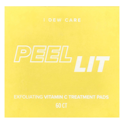 I Dew Care, Peel Lit, отшелушивающие салфетки с витамином C, 60 шт.