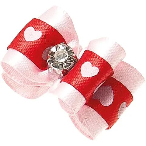 Petline бантик для собак (пара) двойной объёмный, 3 см * 2 см, 