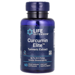 Life Extension, Curcumin Elite, экстракт куркумы, 60 растительных капсул