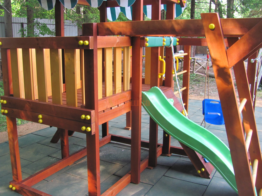 Деревянная игровая площадка для малышей  Baby - 5 (Play)