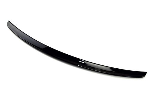 Спойлер глянцево - черный V.4 для Audi A4 B8 2013-2016