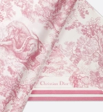 Шелковый топ Dioriviera с принтом Toile de Jouy Sauvage от Dior