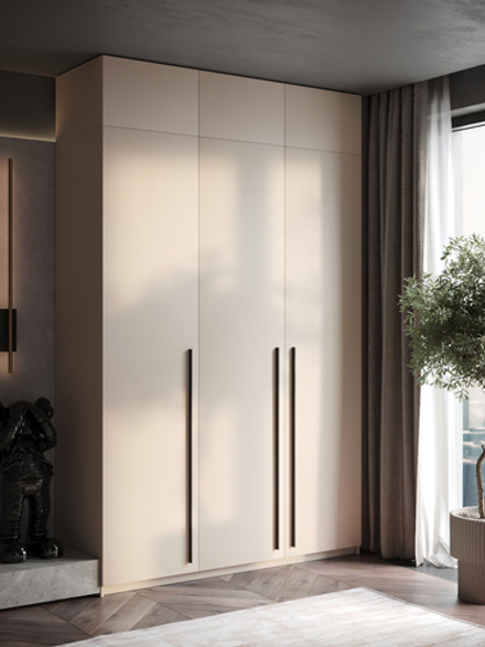 Шкаф распашной Lorena 3, кашемир, 80 см