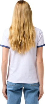 Футболка Wrangler RINGER TEE WHITE