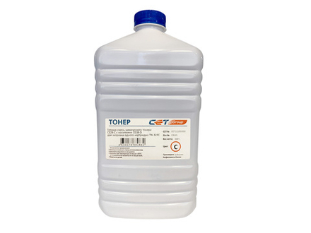Тонер (CPT) + носитель CE28 TN-324C для KONICA MINOLTA Bizhub C258/308/368 (Japan) Cyan, 550г/бут, CET111053550
