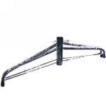 Ёлка «Морозко» 180 см, белая снежная посыпка (600 веток)