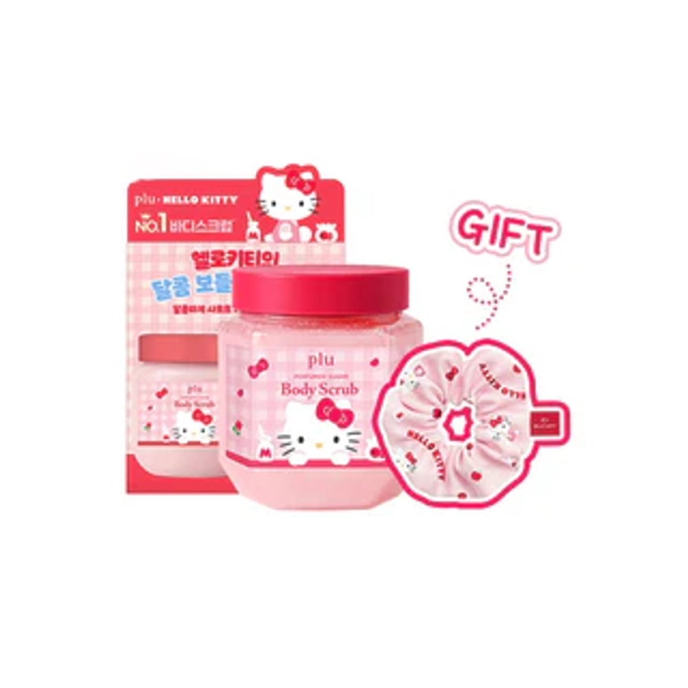 Скраб для тела PLU Hello Kitty Body Scrub Woody Floral 600г