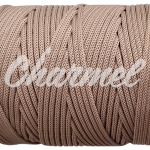 White polyester cord 4 mm