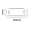 Алюминиевый профиль накладной 24x6 (Серебро, 2 м), ALM002S-2M Led Strip alm002s-2m