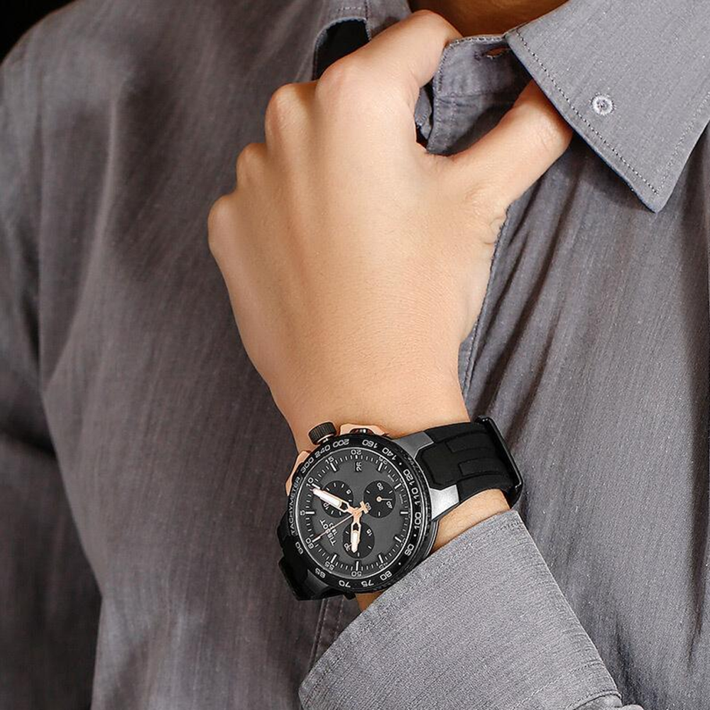 Часы TISSOT , , 44.5mm T111.417.37.441.07, T111.417.37.441.07