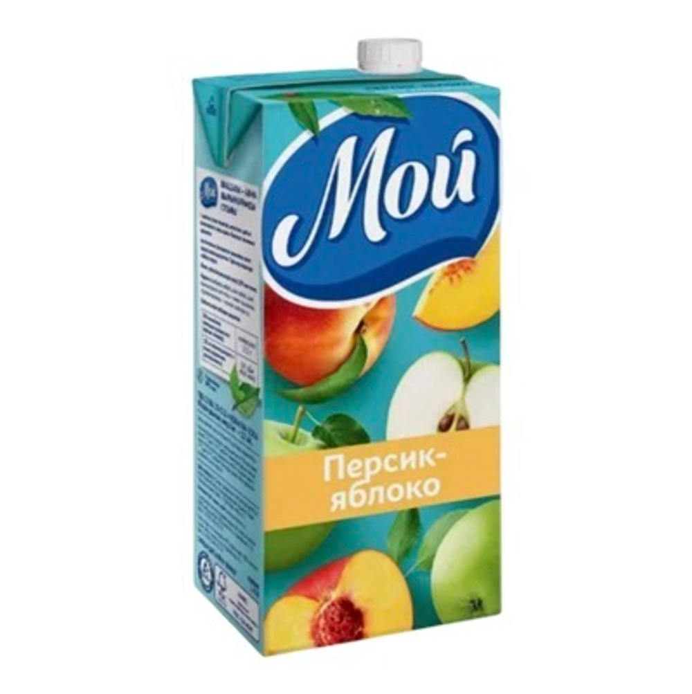 Напиток МОЙ персик-яблоко 1,93л