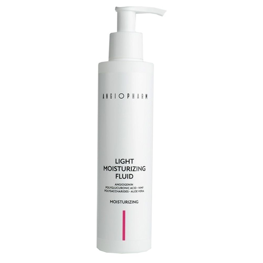 Легкий увлажняющий флюид ANGIOPHARM Light Moisturizing Fluid 200мл