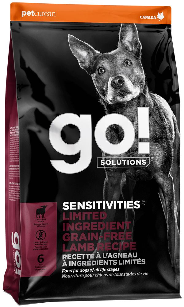 Go! 9.98кг Sensitivities Сухой корм для собак с чувствительным пищеварением Ягненок