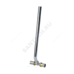 Тройник МП/PE-X для подключения труб к радиатору латунь пресс Дн 16 RM158 Giacomini RM158X034