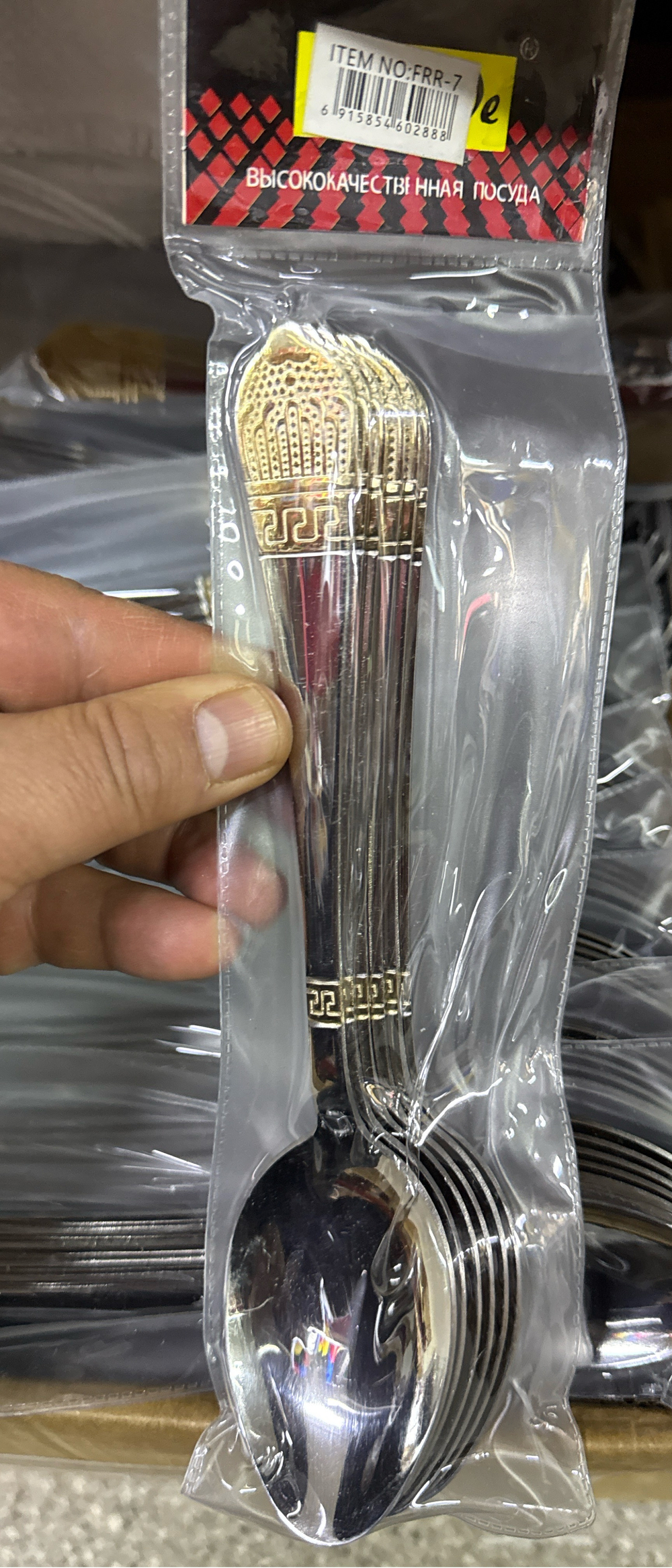 ложка 6 шт корона