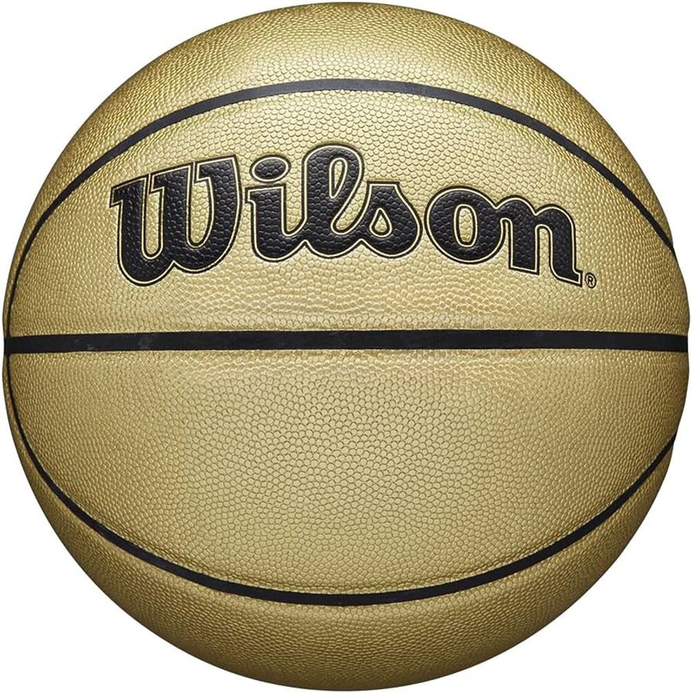 Мяч баскетбольный Wilson NBA Gold Edition WTB3403XB, размер 7