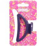 Заколка-краб для волос на блистере «Magic Gloss», трапеция, микс 6 цветов, 6,5см