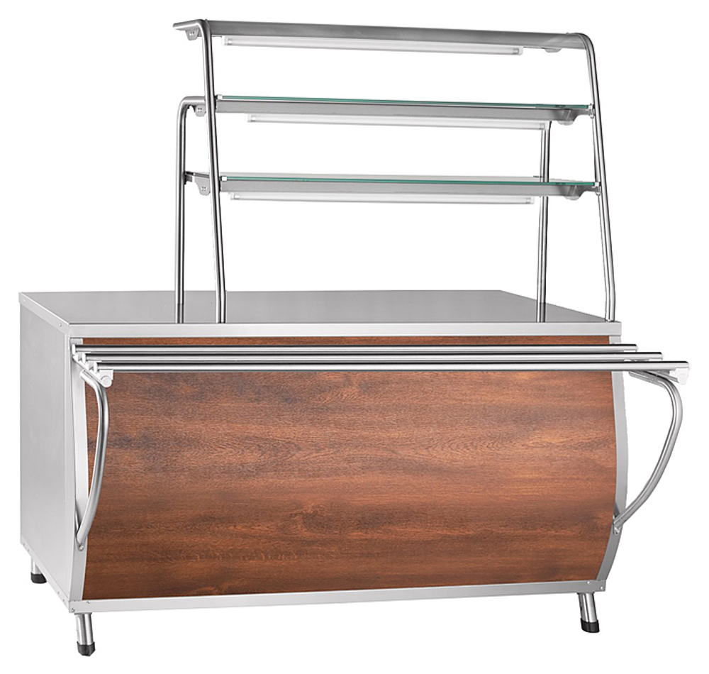 Прилавок для горячих напитков Abat ПГН-70Т-01 кашир.