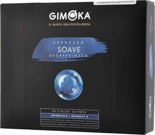 Кофе в капсулах Gimoka Nespresso Pro Soave Decaf 50 капсул